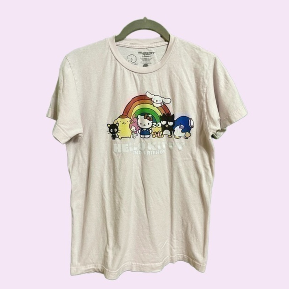 Hello Kitty x Sanrio Pink T-Shirt Size Small